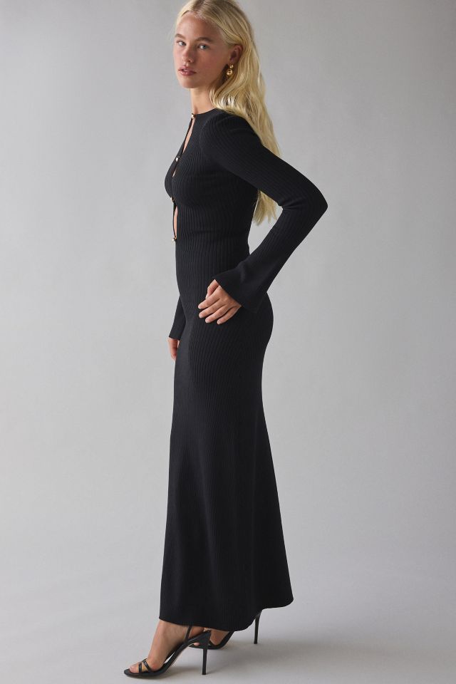 Bardot Nautico Keyhole Cutout Knit Maxi Dress #2