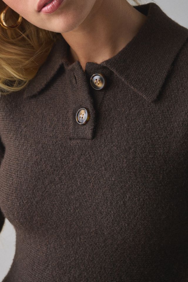 Bardot Lexter Polo Knit Mini Dress #1