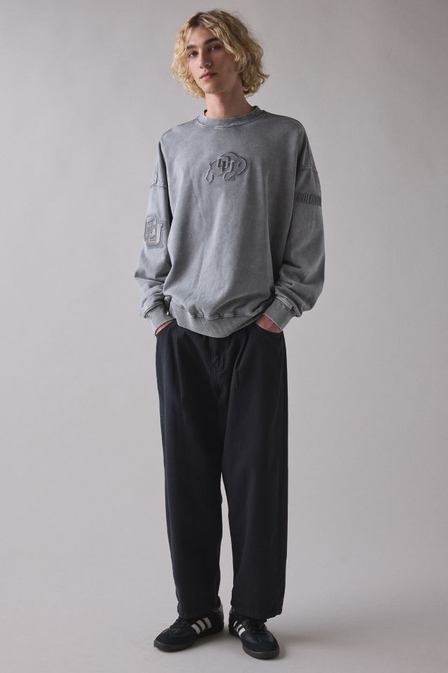 Pro Standard NCAA University Of Colorado Tonal Crew Neck Sweatshirt #2