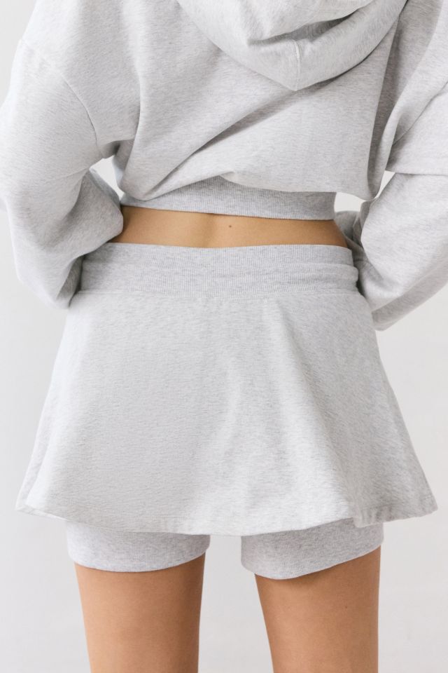 Out From Under Double Up Sweat Skort #2