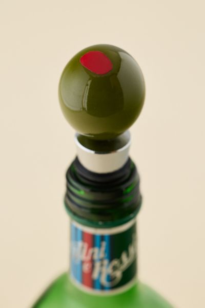 Olive Icon Wine Stopper
