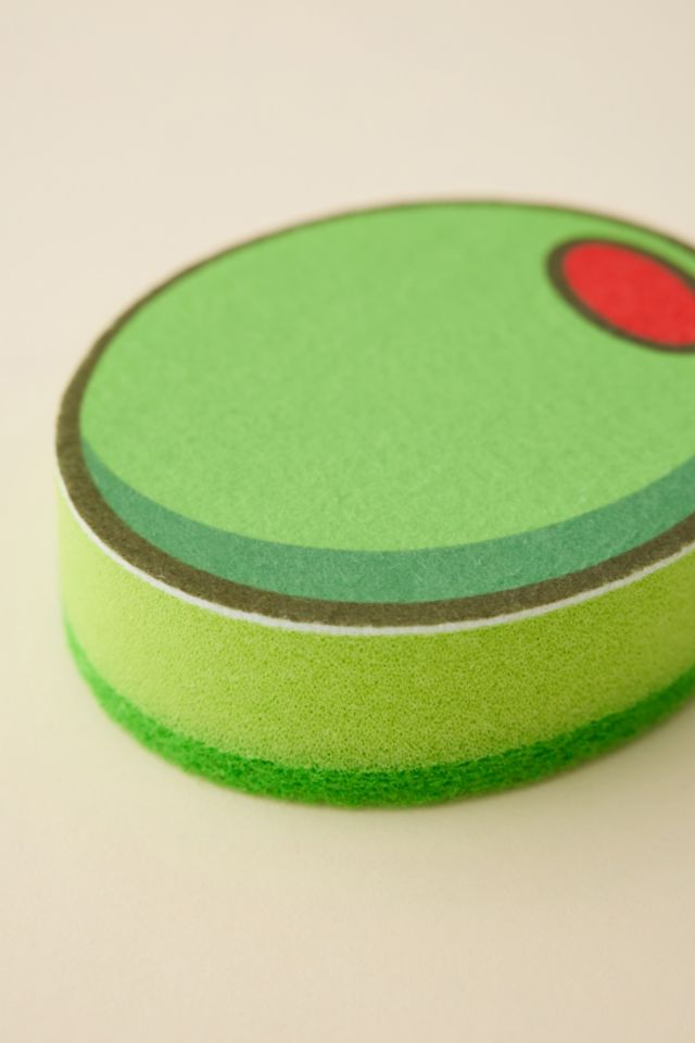 Dirty Martini Olive Shape Sponge #1