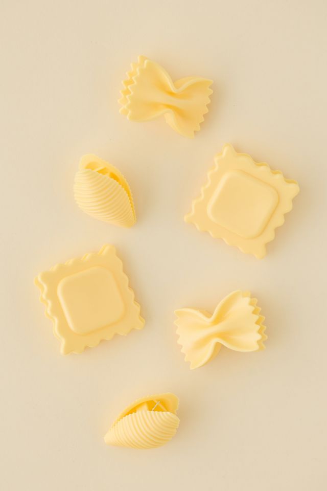 Pasta Icon 6-Piece Bag Clip Set #1