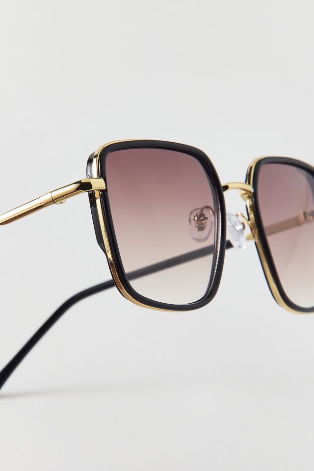 Lana Oversized Rectangle Sunglasses #2