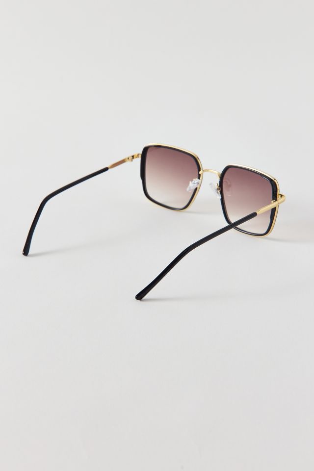 Lana Oversized Rectangle Sunglasses #3