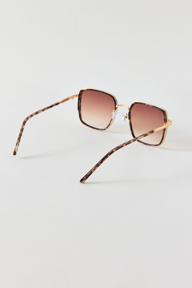 Lana Oversized Rectangle Sunglasses #3