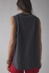 Out From Under Straight Chillin’ Side-Split Muscle Tank Top