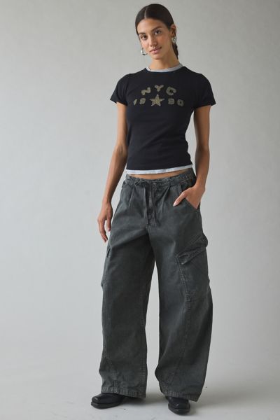 Motel Tansy Zip-Off Convertible Cargo Pant | Urban Outfitters