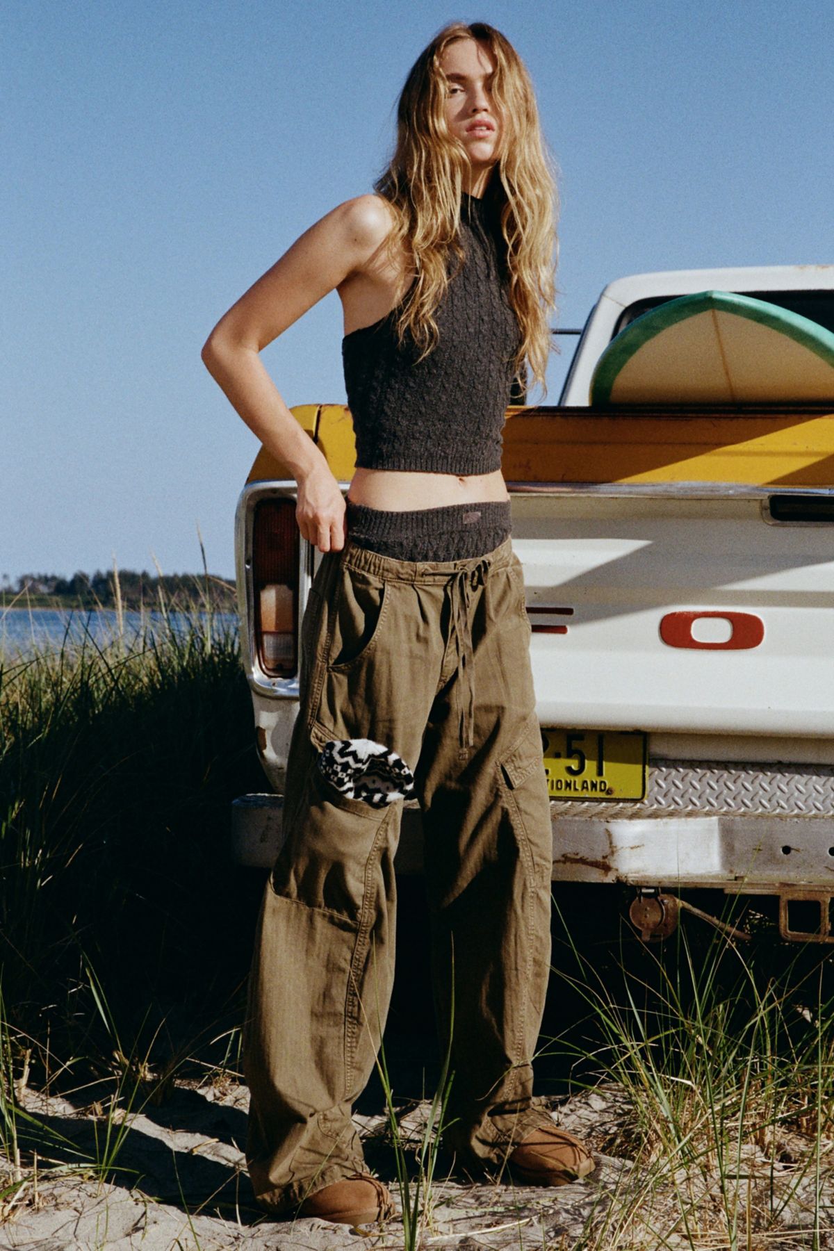 BDG Station Cocoon Baggy Barrel Leg Cargo Pant