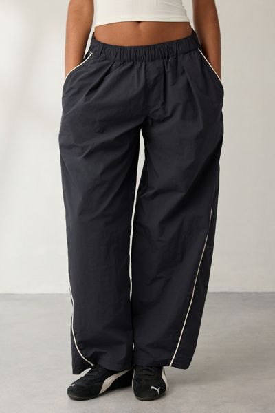 【SATIIIZ】Raden track wide cotton pants SATIIIZ】Raden track wide cotton pants (SATiiiZ/パンツ