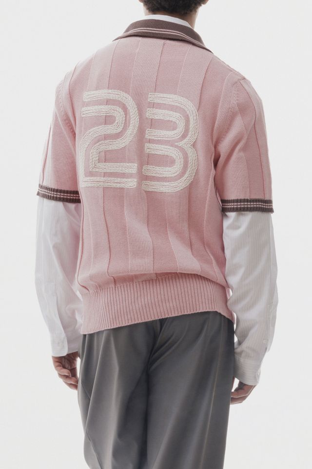 LC23 Football Short Sleeve Polo Sweater #1