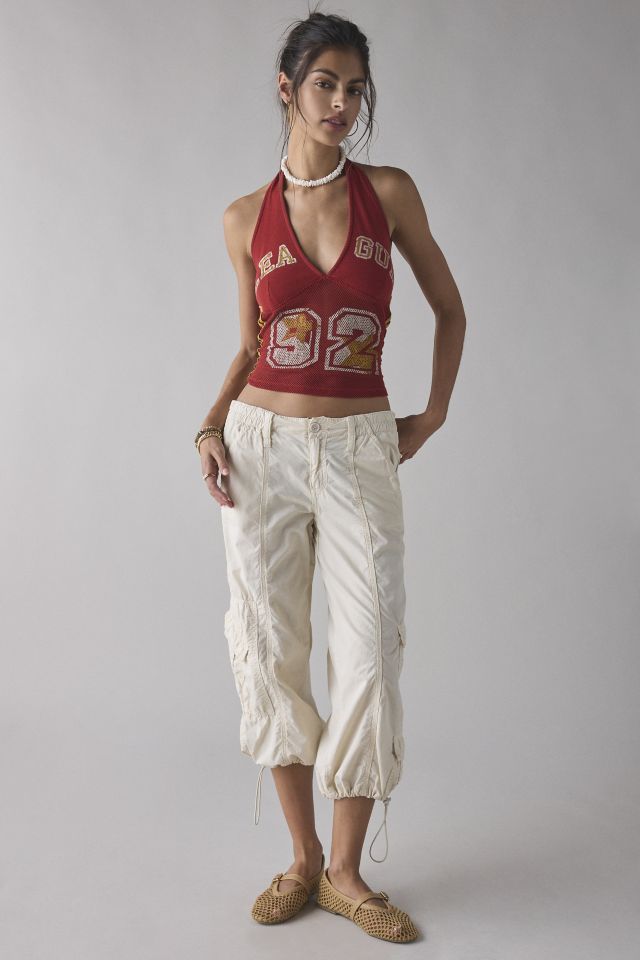 League 92 Varsity Graphic Halter Jersey Tank Top #2