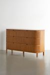 Juliette Fluted Wood 6-Drawer Dresser
