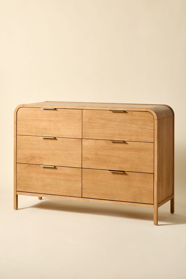 Kane 6-Drawer Wood Dresser | Modern & Stylish Storage