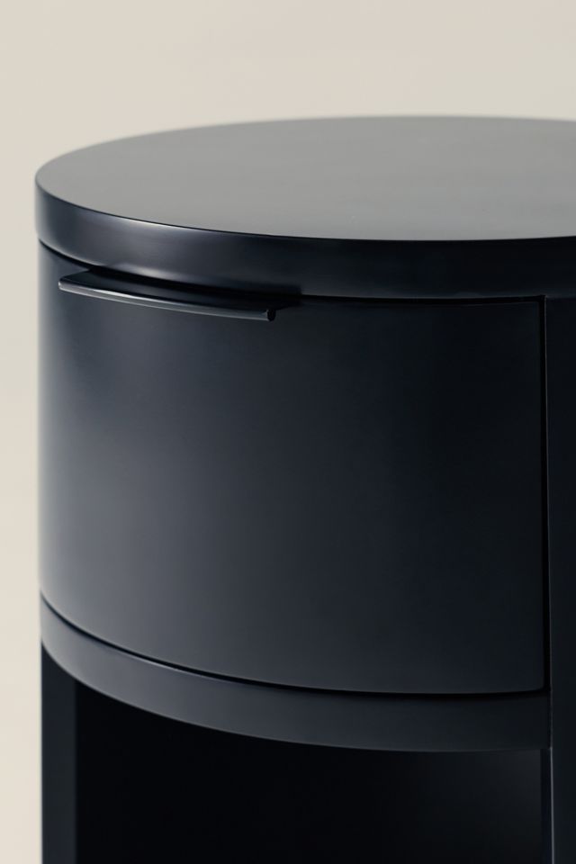 Kane Round Storage Nightstand #3