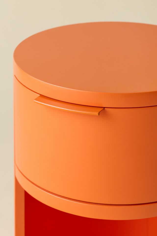 Kane Round Storage Nightstand #2