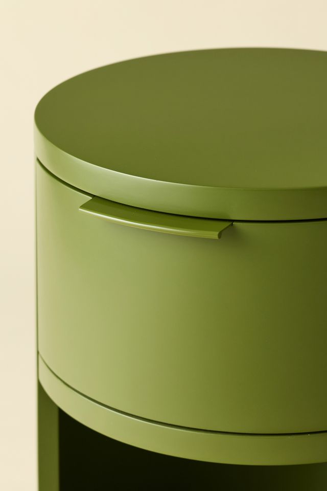 Kane Round Storage Nightstand #2