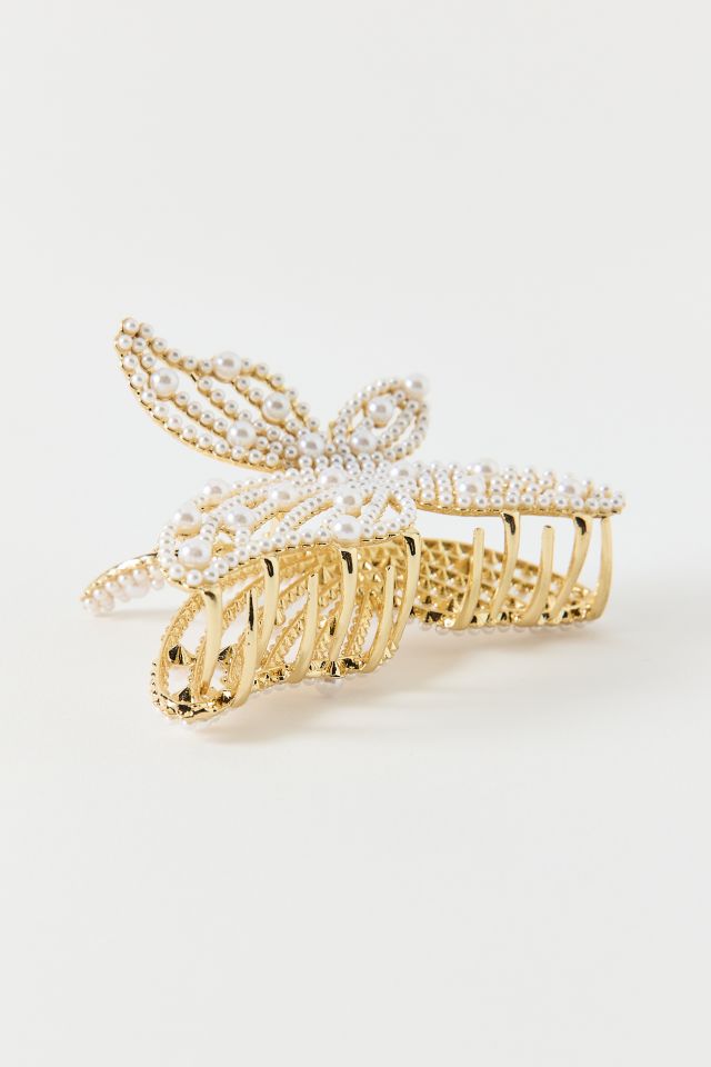 Pearl Metal Butterfly Claw Clip #2