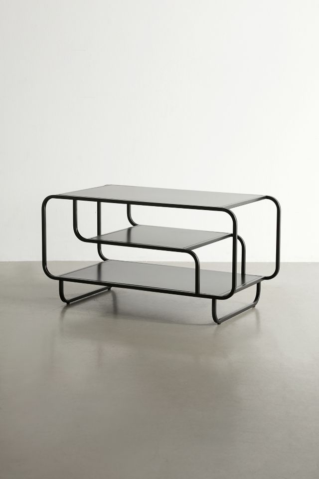 Alana Mini 3-Tiered Metal Coffee Table #2