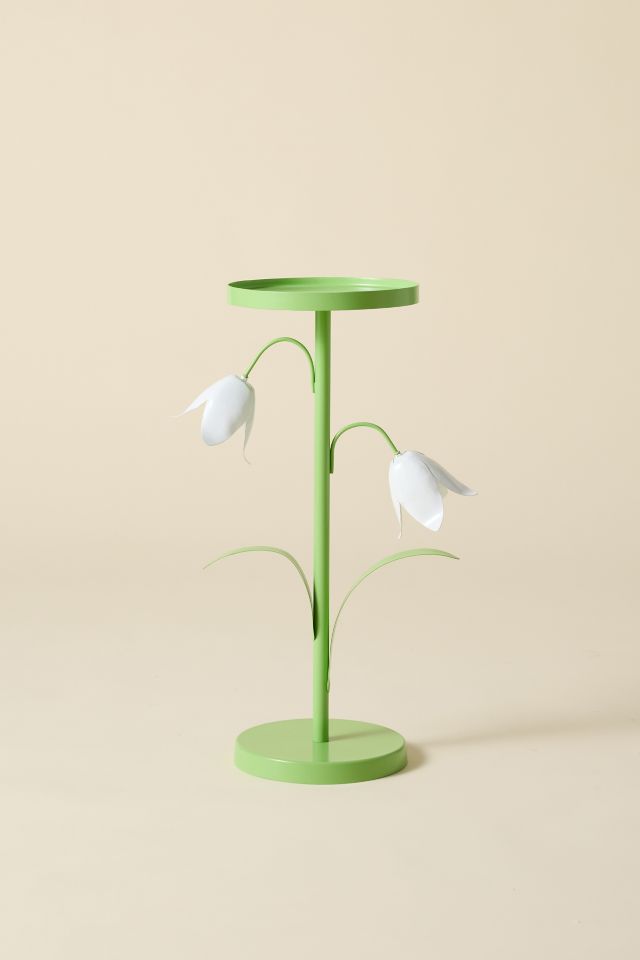 Lily Of The Valley Iron Side Table #1