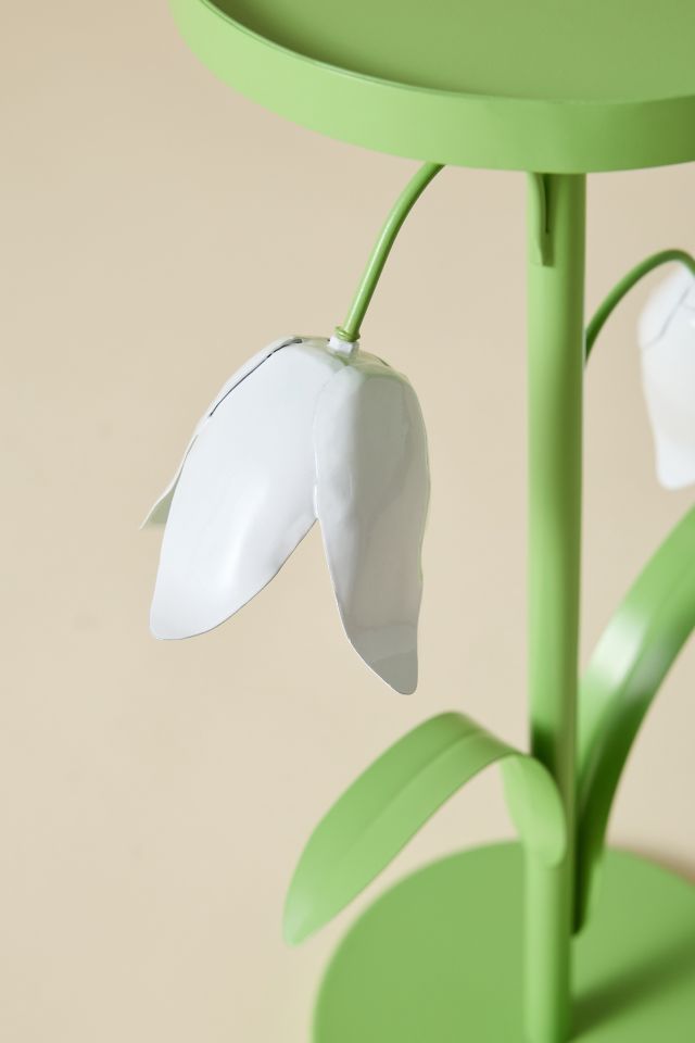 Lily Of The Valley Iron Side Table #3