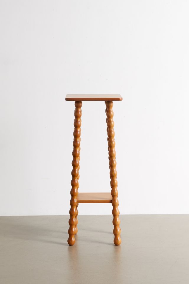Willow Tall Wood Side Table #2