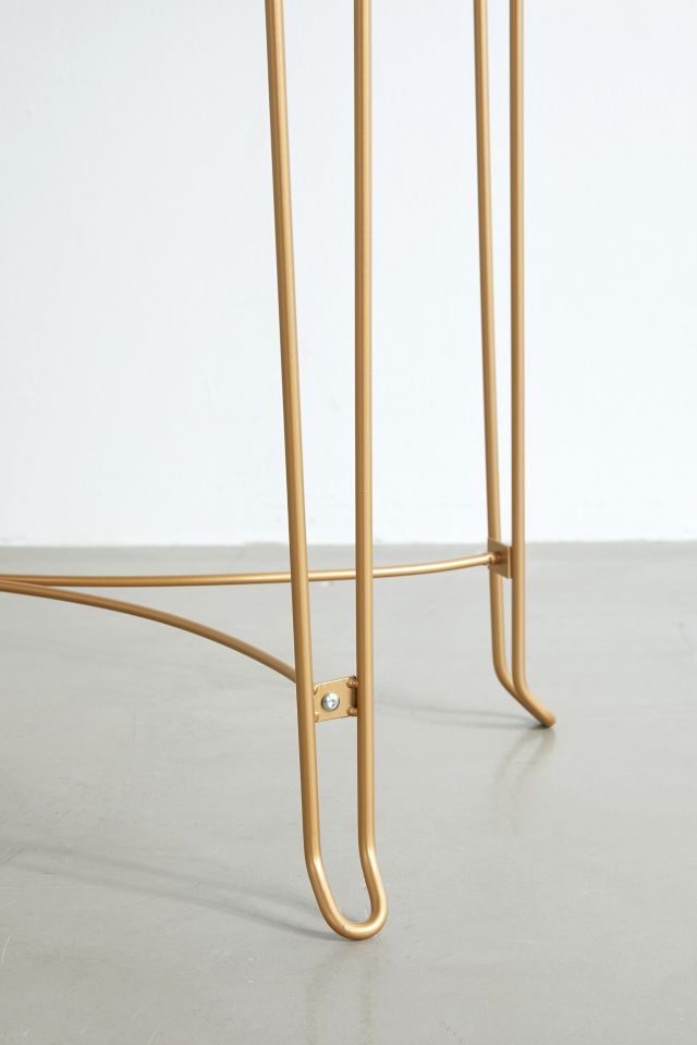 Wire Loop MIrrored Vanity #4