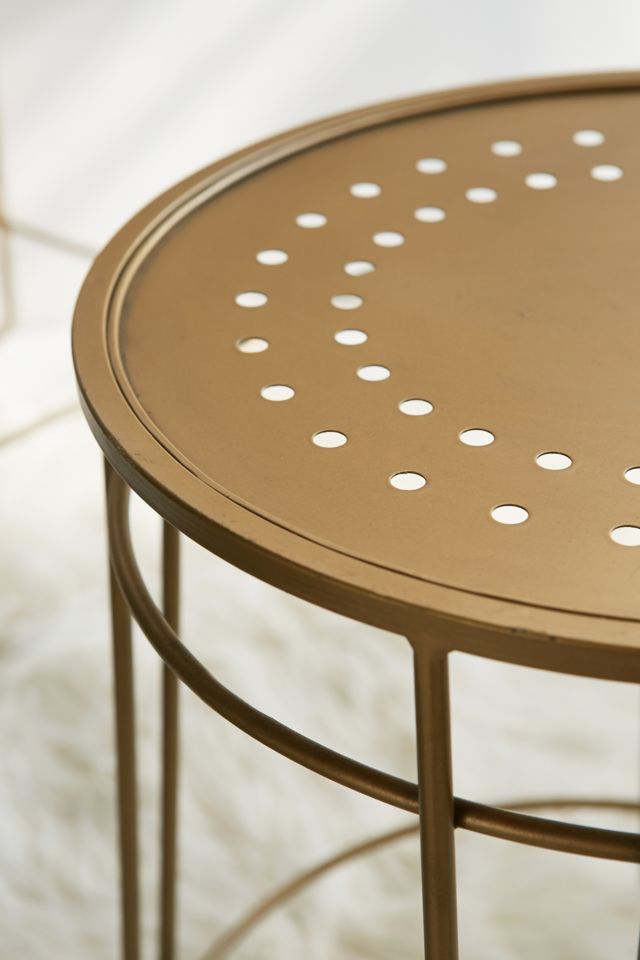 Wire Loop Vanity Stool - Unique Metal Design