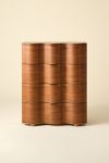 Aria Tall 4-Drawer Squiggle Dresser