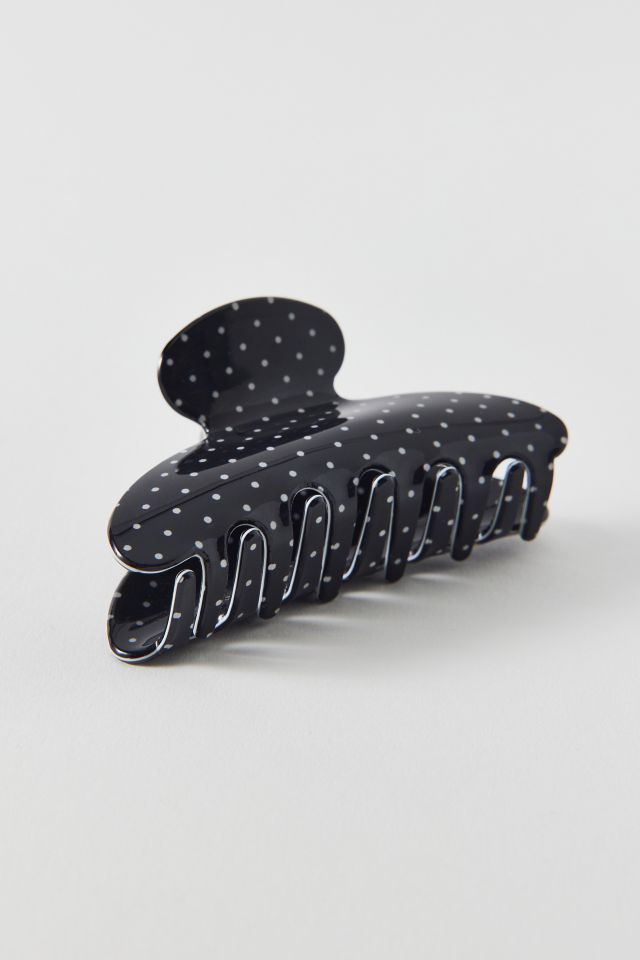 Printed Polka Dot Claw Clip #1