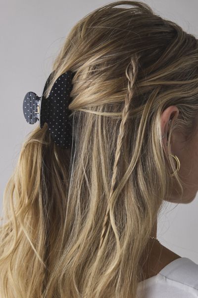 Pince à Cheveux à Pois Imprimés