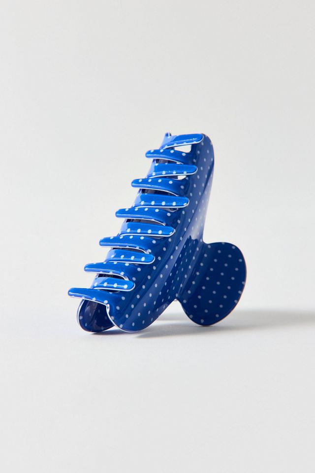 Printed Polka Dot Claw Clip #2