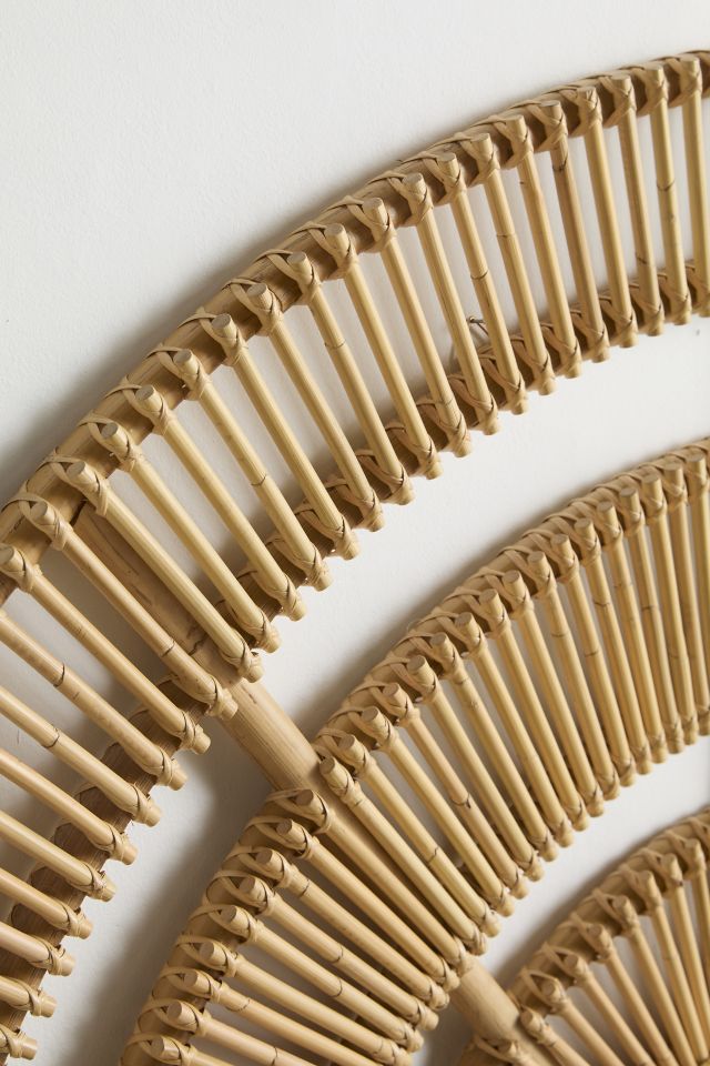Orbit Rattan Floating Headboard #2
