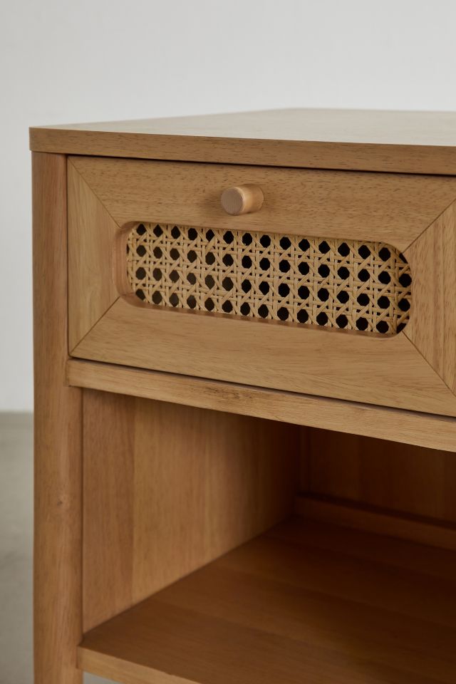 Kieran Cane Storage Nightstand #3