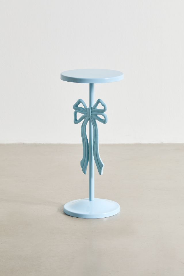 Bow Metal Drink Side Table #2