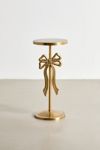 Bow Metal Drink Side Table