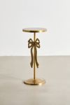Bow Metal Drink Side Table