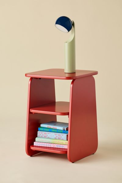 Chuck Wood Storage Nightstand