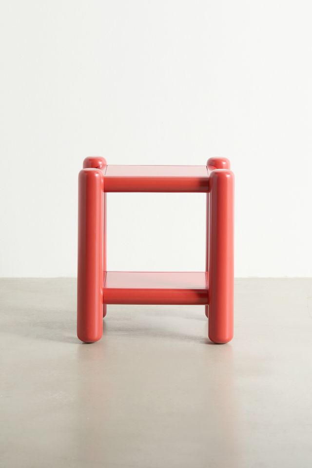 Casper Contemporary 2-Tier Side Table #1