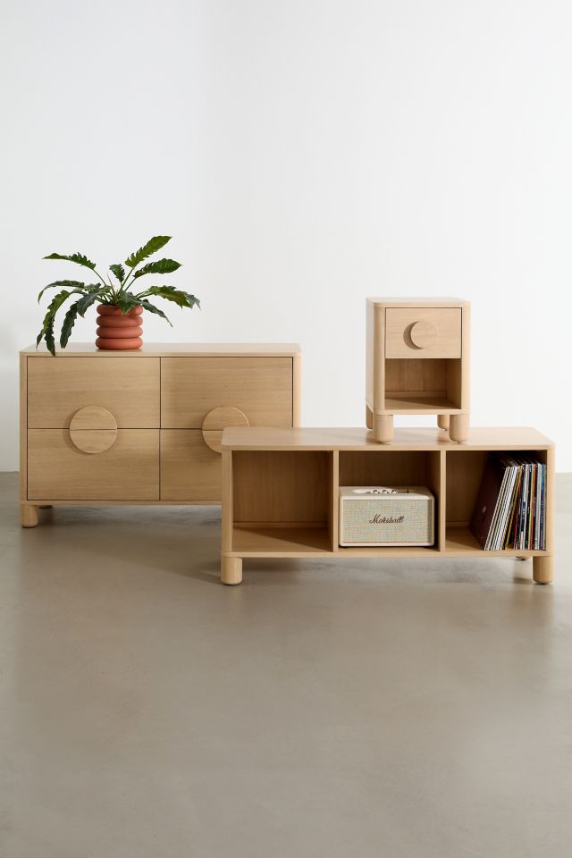 Chuck 4-Drawer Wood Dresser #5