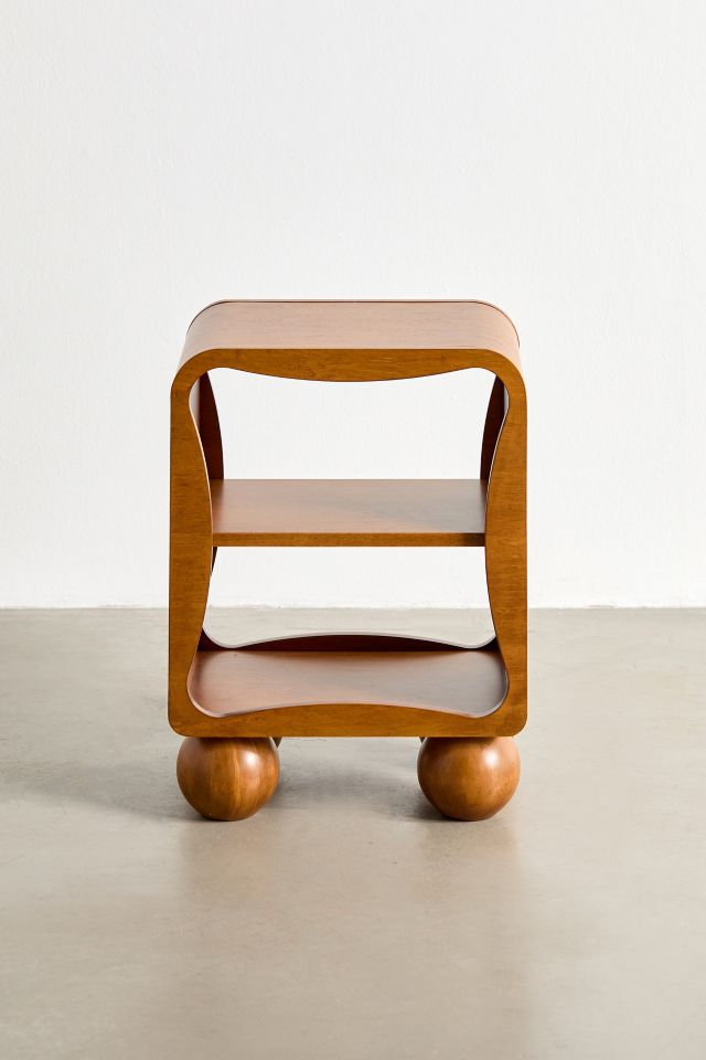 Jamie Wood Storage Nightstand #1