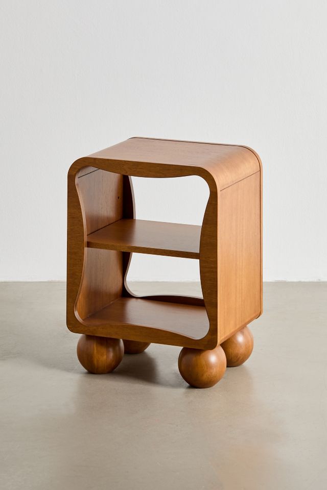 Jamie Wood Storage Nightstand #2