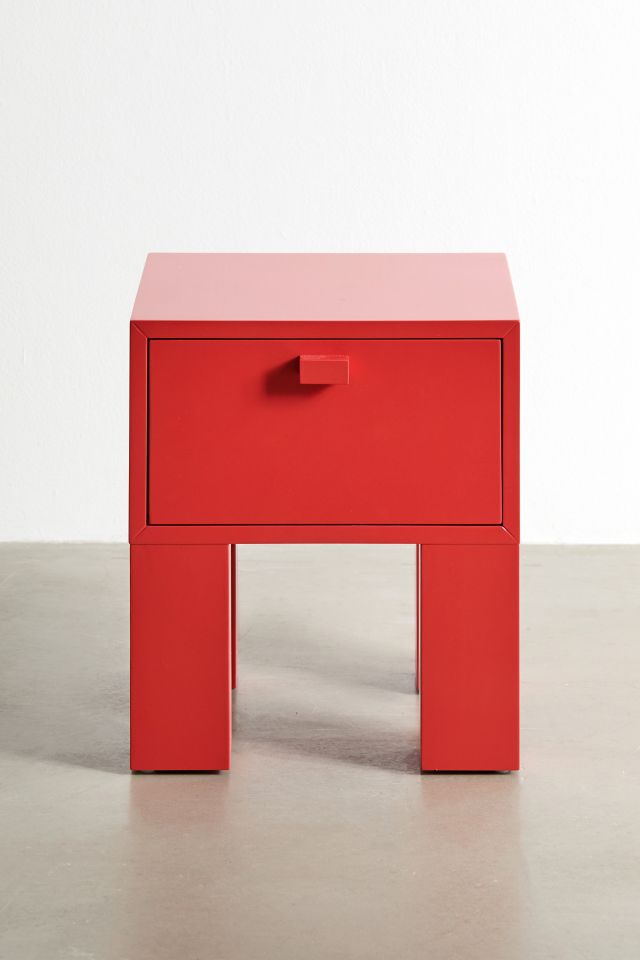 Parker Wood Storage Nightstand #1