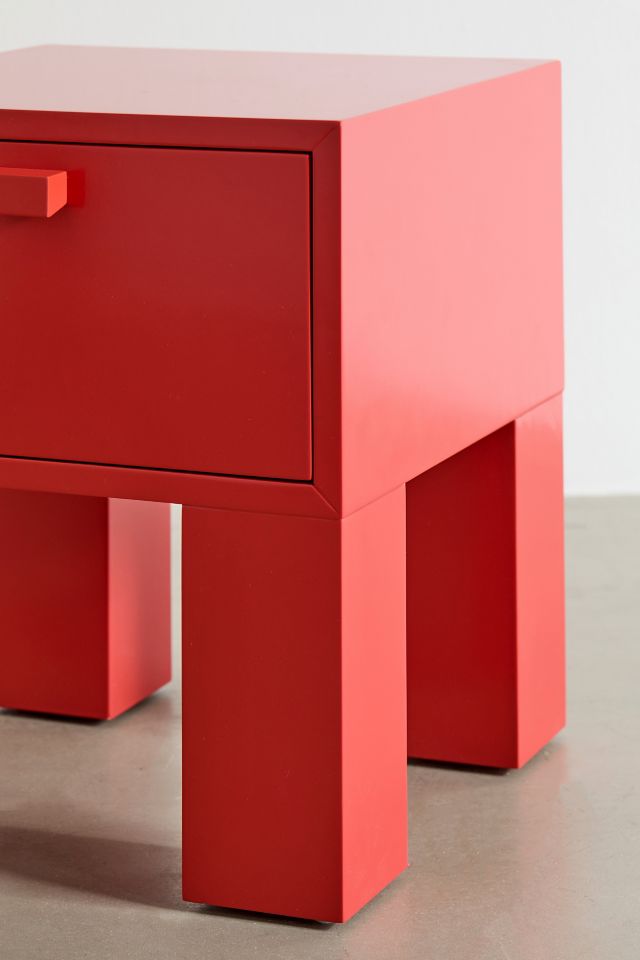 Parker Wood Storage Nightstand #4
