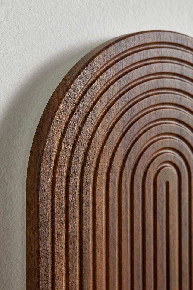 Fern Arching Wood Floating Headboard #3