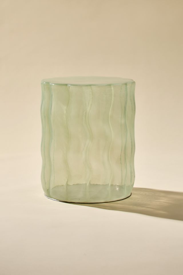 【オシャレ】Urban Outfitters Squiggle Glass サイドテーブル Squiggle Glass Side Table | Urban Outfitters