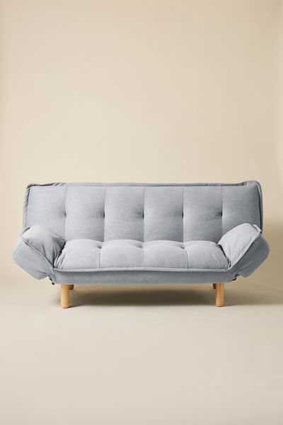 Urban Outfitters Lisa 3-seater Convertible Sleeper Sofa In Taupe At
