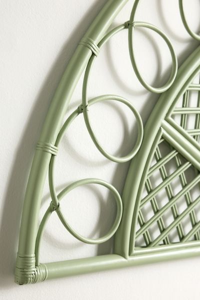Safa Arch Rattan Floating Headboard