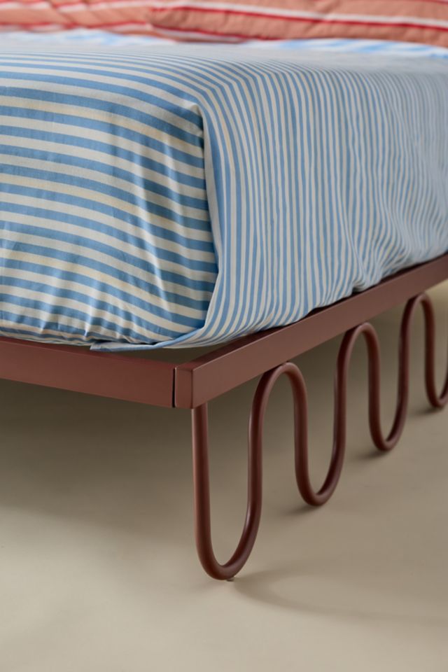 Lucie Squiggle Colorful Iron Bed #3