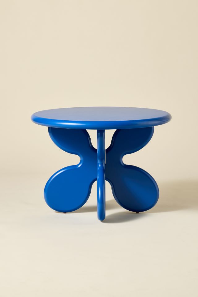 Anja Abstract Wood Coffee Table #1